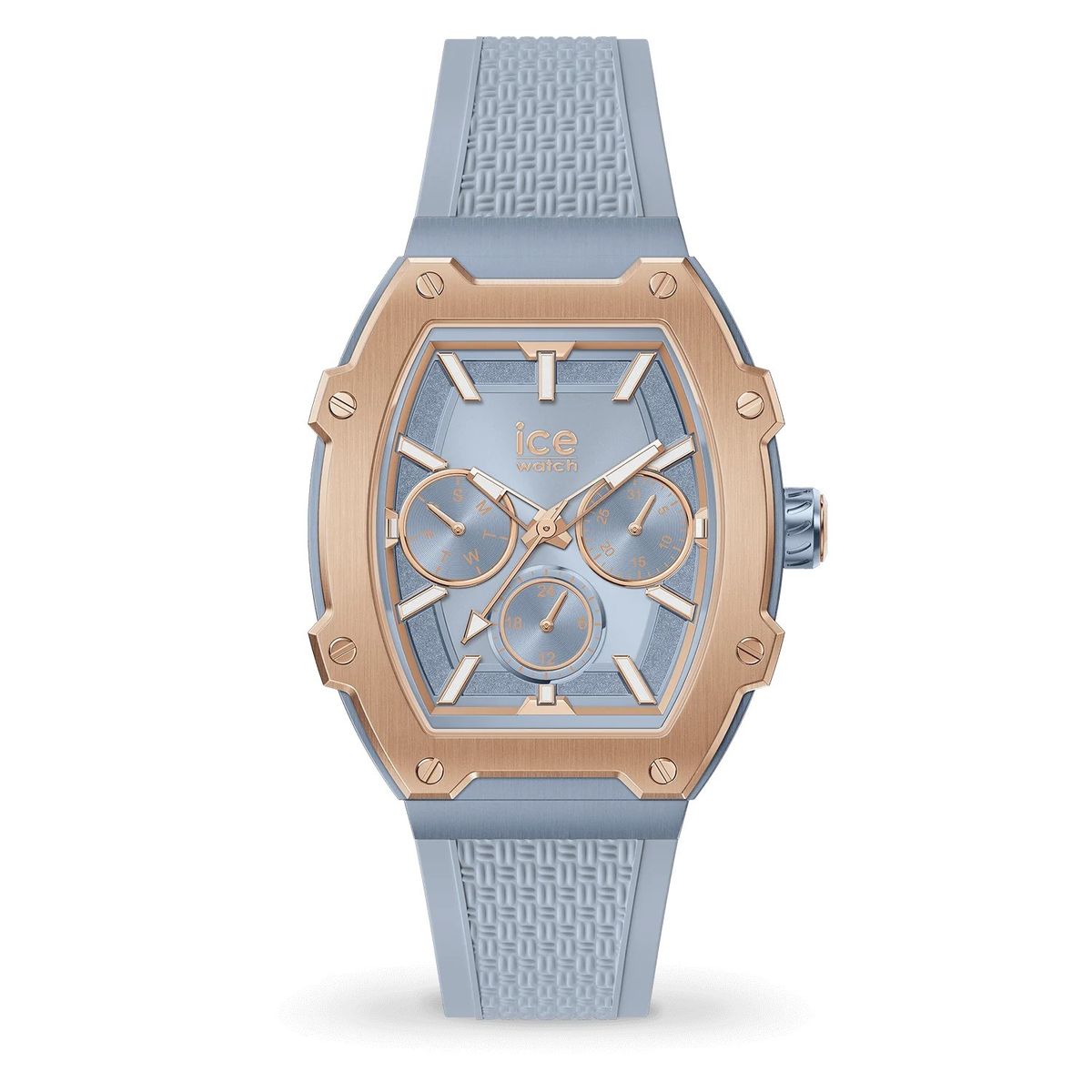 Tonneau Multi-Dial Silikon-Uhr