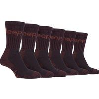 Gepolsterte Baumwoll-Wander-Socken
