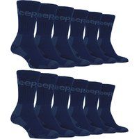 Gepolsterte Baumwoll Performance Wandersocken