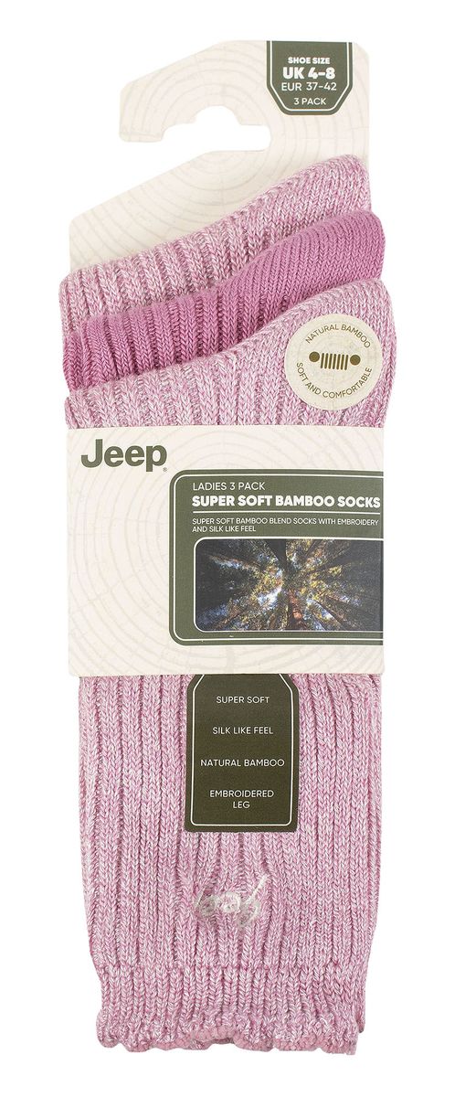 Gerippte Bambussocken mit Muschelrand