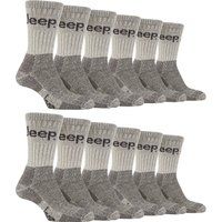 Gepolsterte Baumwoll Wandersocken für Herren