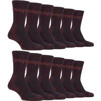 Luxuriöse gepolsterte Baumwoll-Wandersocken