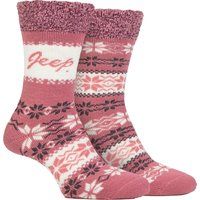 Thermo-Socken mit Fairisle-Muster