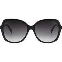 Übergroße Butterfly-Sonnenbrille mit Farbverlauf