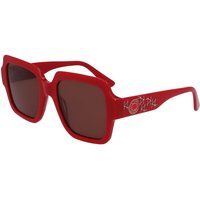 Übergroße quadratische Acetat-Sonnenbrille