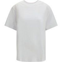 Oversized Baumwoll-T-Shirt mit Stickerei