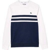 Tennis-Sweatshirt mit Kontraststreifen