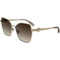 Geometrische Metall-Sonnenbrille