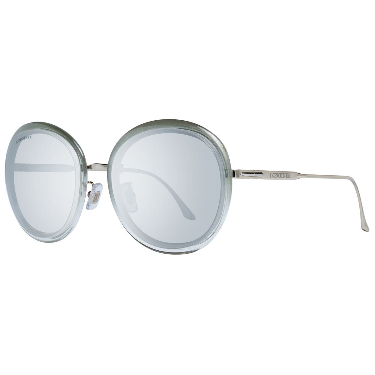 Runde verspiegelte Metall-Sonnenbrille