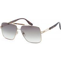 Übergroße quadratische Rahmen-Sonnenbrille