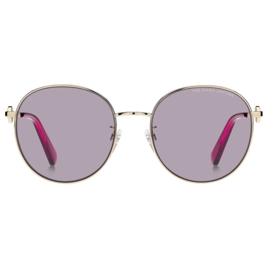 Retro Runde Sonnenbrille mit Metallgestell