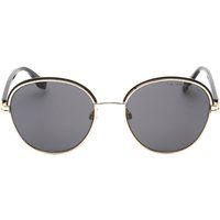 Runde Sonnenbrille mit Metallgestell
