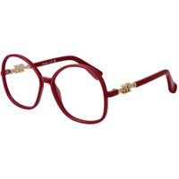 Oversized Brille mit Rundrahmen