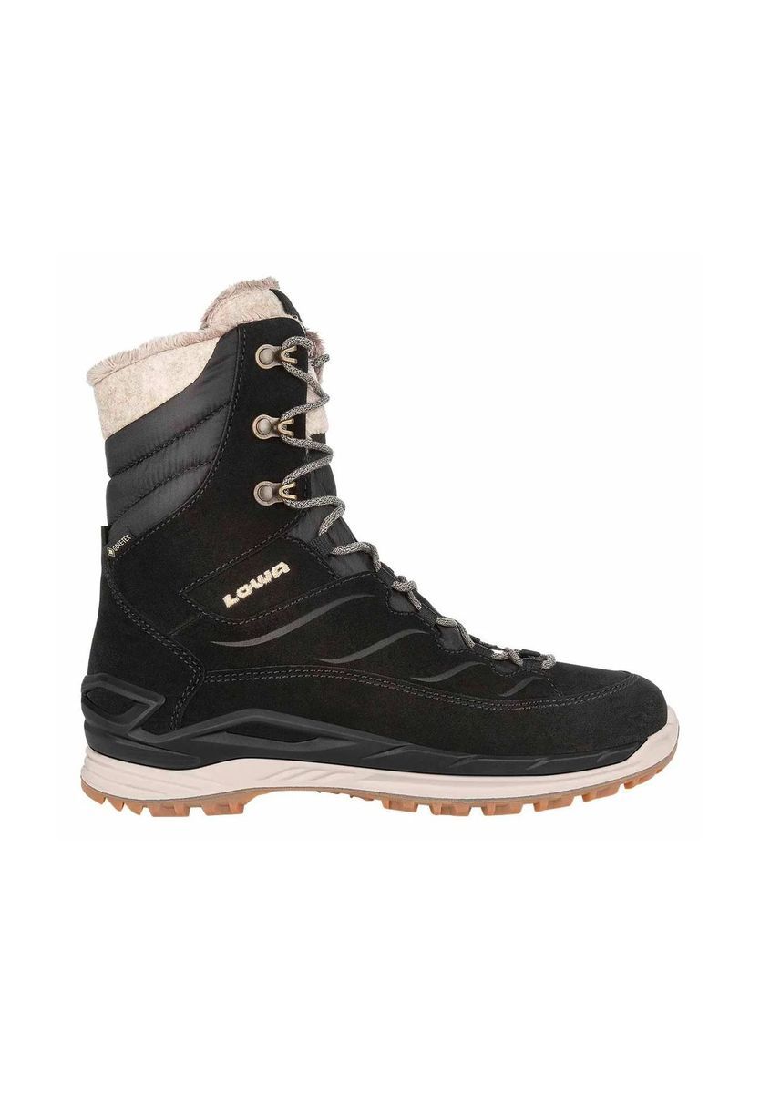 Hohe Winterstiefel aus Leder für Damen