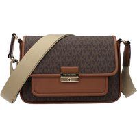 Messenger-Bag mit Monogramm-Muster