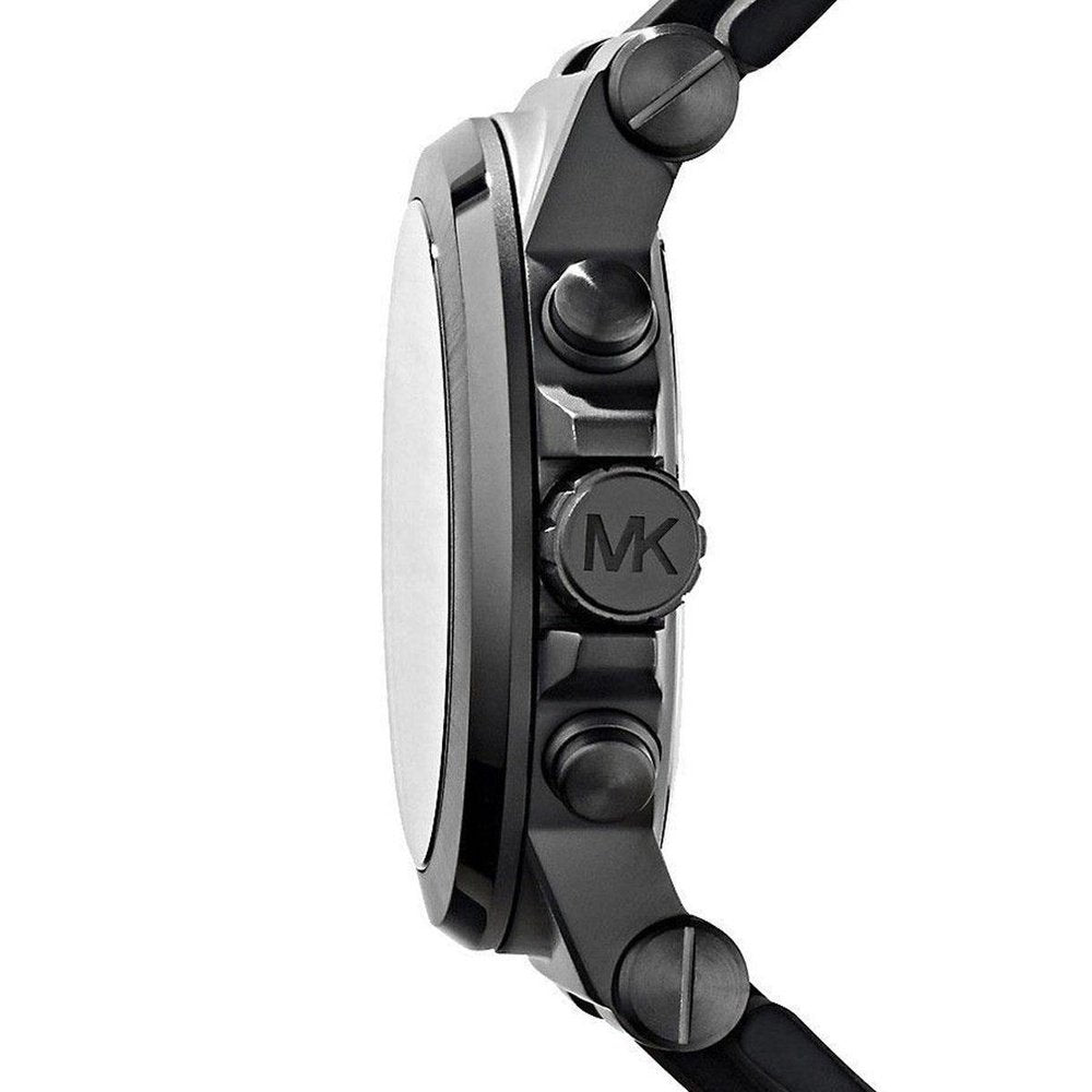 Oversize-Chronograph mit Silikonarmband