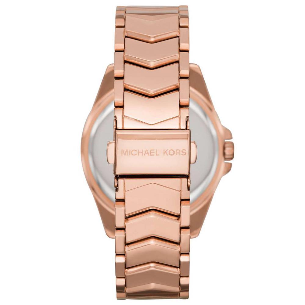 Whitney Kristall-Verzierte Roségoldene Armbanduhr