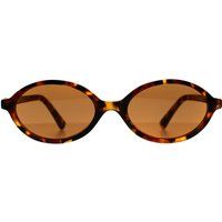 Raffinierte Sonnenbrille mit Ovalrahmen
