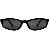 Geometrische rechteckige Acetat-Sonnenbrille