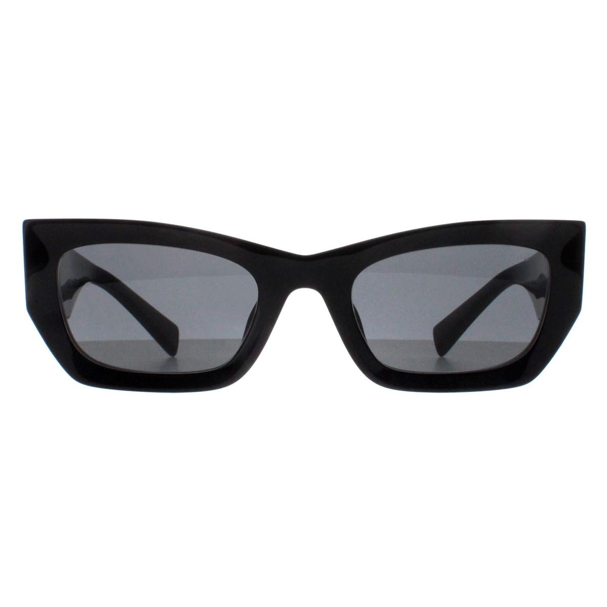 Markante rechteckige Acetat-Sonnenbrille