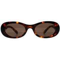 Skulpturale Ovale Retro-Sonnenbrille