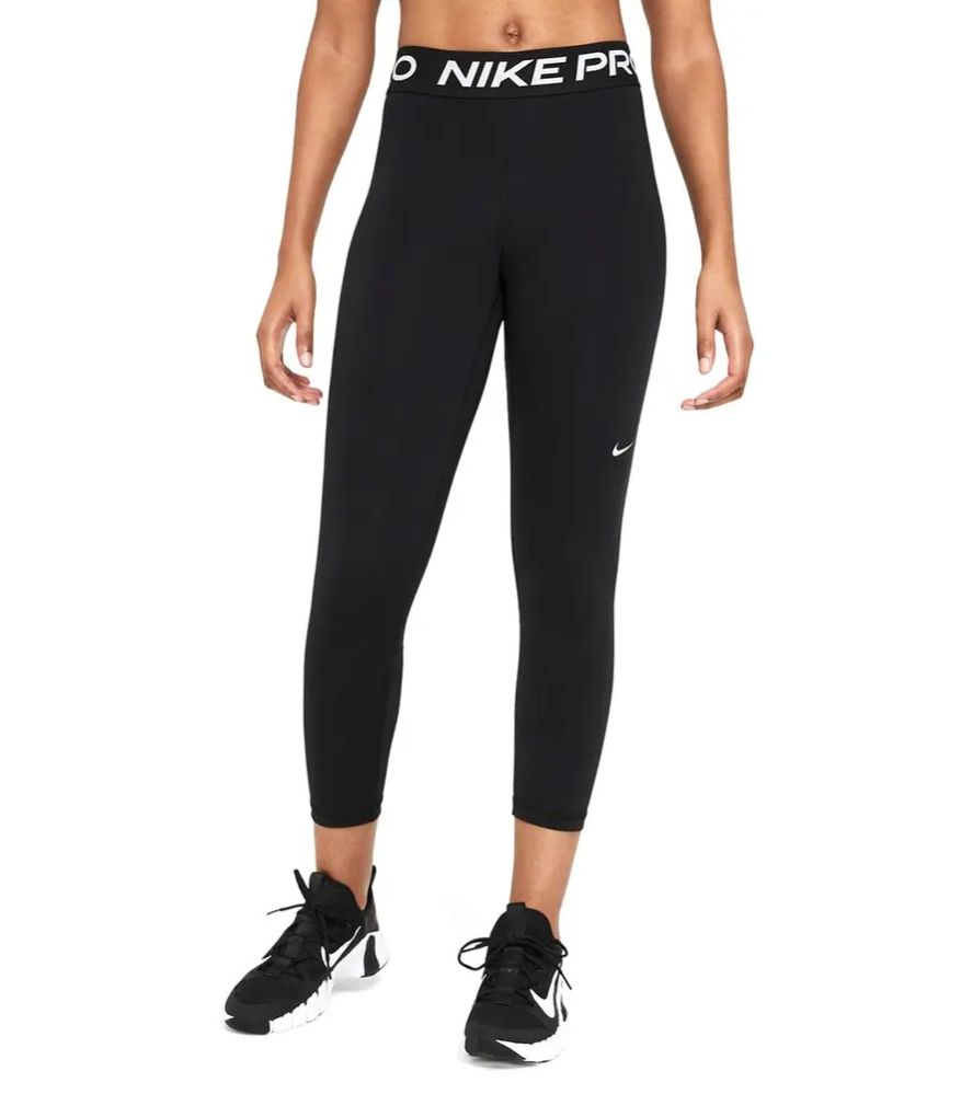 Hochtaillierte Cropped-Trainings-Leggings