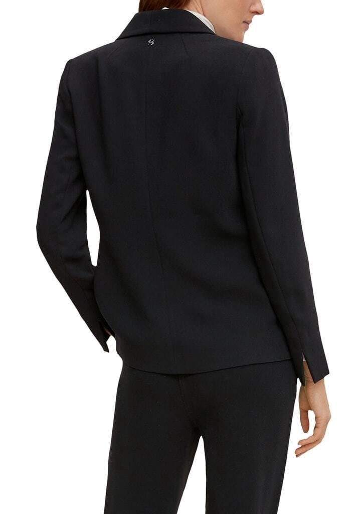 Klassischer zweireihiger Twill-Blazer