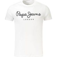 Klassisches T-Shirt mit Logo-Schriftzug