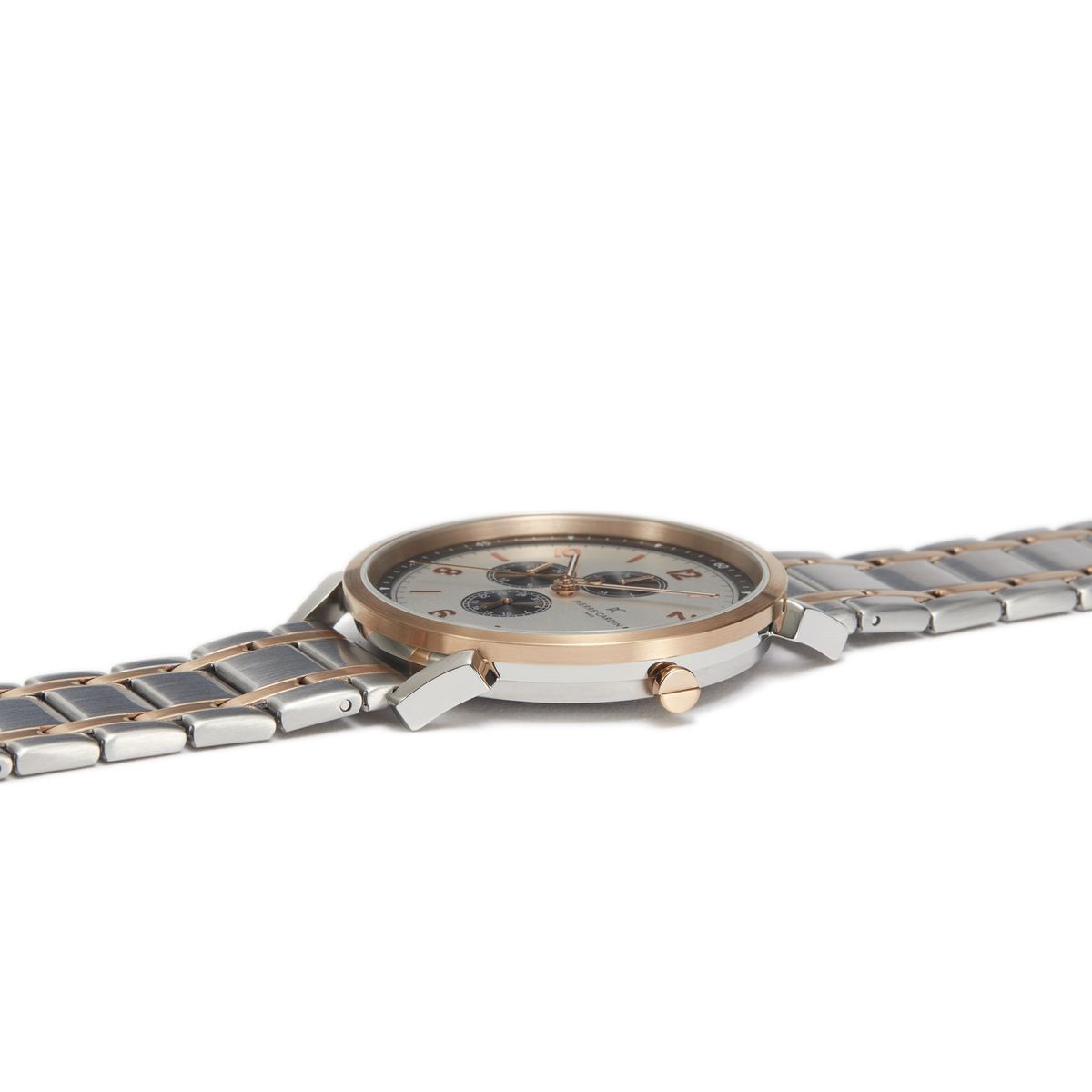 Multifunktionale Edelstahl-Armbanduhr