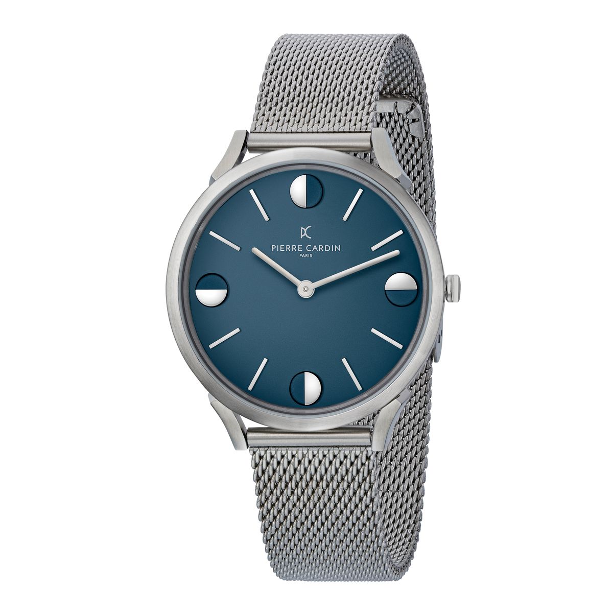 Pigalle Half Moon Mesh Armbanduhr