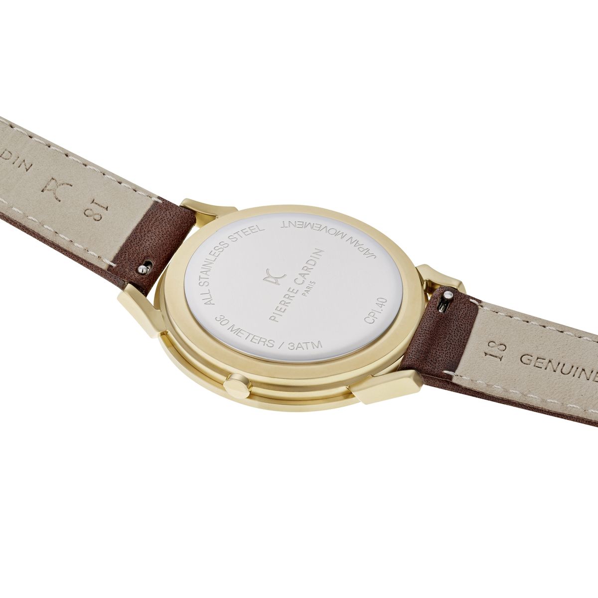 Elegante Armbanduhr mit Plissee-Zifferblatt