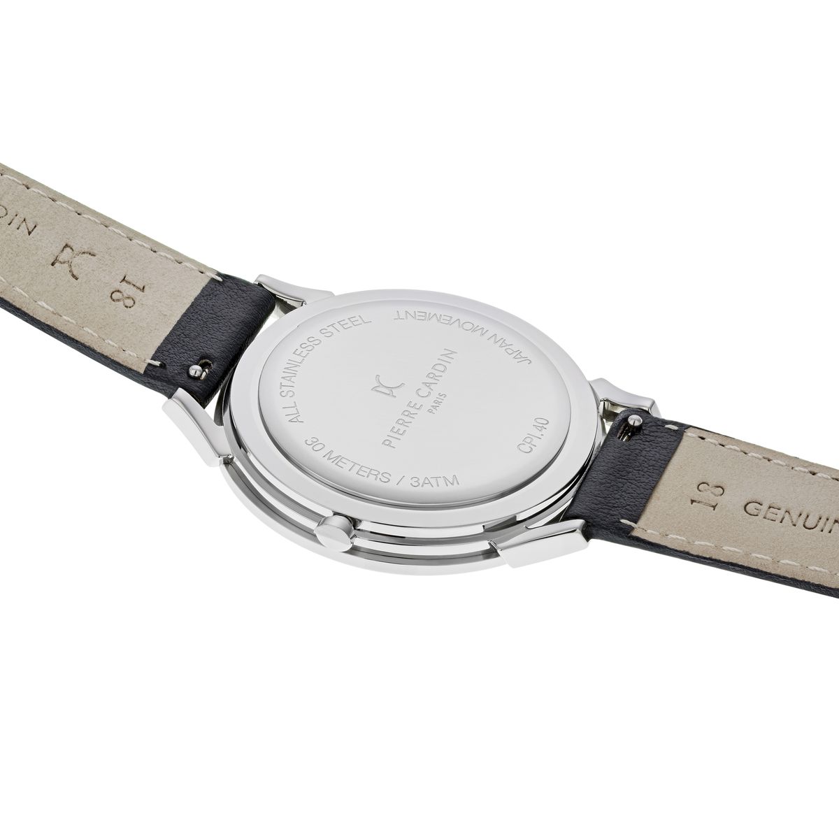 Minimalistische Armbanduhr mit Plissee-Zifferblatt