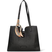Geflochtene Shopper aus veganem Leder