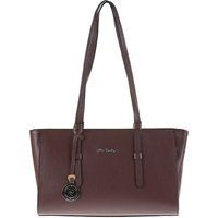 Elegante Tote-Bag aus genarbtem Leder