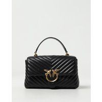 Gesteppte Henkeltasche mit Love Birds