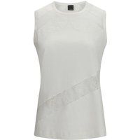 Ärmelloses Jersey-Top mit Spitze