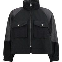 Shell-Jacke mit transparenten Ripstop-Einsätzen