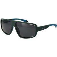 Bikolore polarisierte Shield-Sonnenbrille
