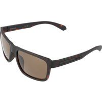 Rechteckige Sonnenbrille in Schildpatt-Optik
