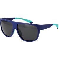 Sportliche Sonnenbrille mit Flat-Top