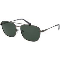 Moderne Eckige Aviator-Sonnenbrille