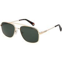 Quadratische Navigator-Sonnenbrille mit Doppelsteg