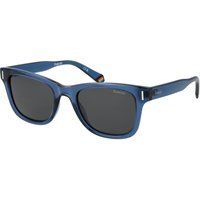 Klassische quadratische transparente Sonnenbrille