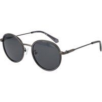 Runde Polarisierte Sonnenbrille aus Edelstahl