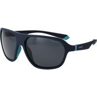 Sportliche Shield-Sonnenbrille im Wrap-Design
