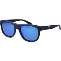 Verspiegelte eckige polarisierte Sonnenbrille