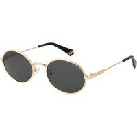 Ovale Metallrahmen-Sonnenbrille
