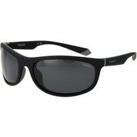 Sportliche polarisierte Wrap-Sonnenbrille
