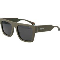 Markante rechteckige matte Sonnenbrille