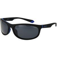 Polarisierte sportliche Wrap-Sonnenbrille